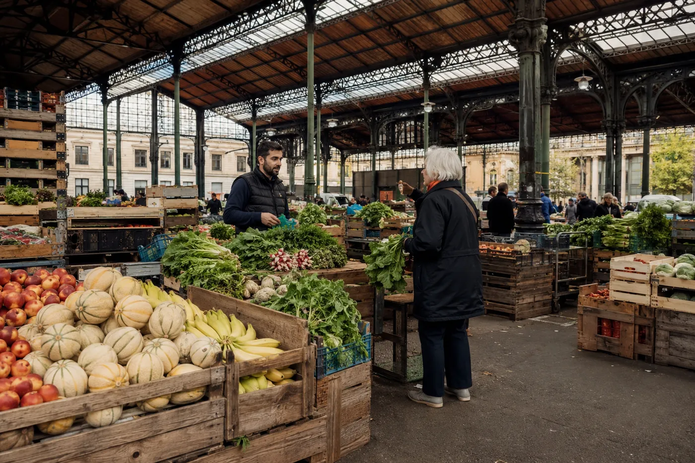 Produce distribution warehouse