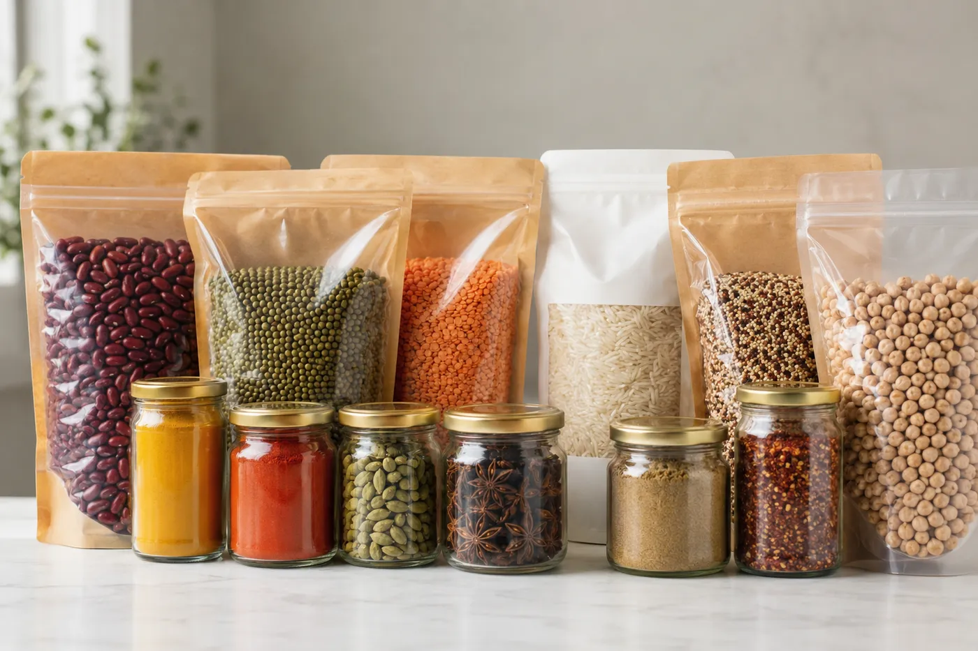 Processed and packaged food products